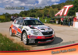 U1017 | TLUSŤÁK Antonín - ŠKALOUD Jan, Škoda Fabia Super 2000
