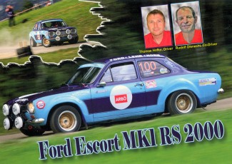 U1061 | HOFKO Thomas - ÖLKNECHT Rudolf, Ford Escort MKI RS 2000
