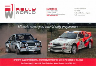 U1066 | RALLY World, Ford Escort RS 1800 & Escort WRC
