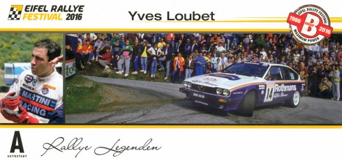 U1110 | LOUBET Yves, Alfa Romeo Alfetta GTV6
