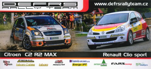 U1147 | DEFRS Rally Team, Citroën C2 R2 MAX & Renault Clio Sport
