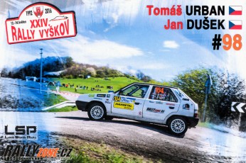U1155 | URBAN Tomáš - DUŠEK Jan, Škoda Favorit 136L
