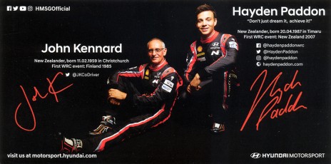 U1194 | PADDON Hayden - KENNARD John, Hyundai i20 Coupe WRC
