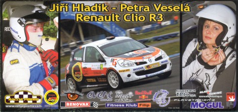 U1259 | HLADÍK Jiří - VESELÁ Petra, Renault Clio R3
