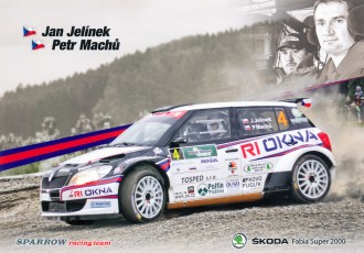 U1279 | JELÍNEK Jan - MACHŮ Petr, Škoda Fabia Super 2000
