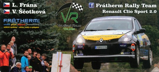 U1354 | FRÁNA Lukáš - ŠČOTKOVÁ Veronika, Renault Clio Sport
