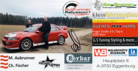 S0006 | AUBRUNNER Marco - FISCHER Christoph, Mitsubishi Lancer EVO 6.5
