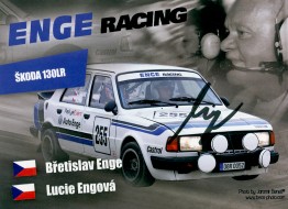 S0052 | ENGE Břetislav - ENGOVÁ Lucie, Škoda 130 LR