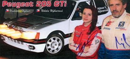 S0099 | HÝBNER Vratislav - HÝBNEROVÁ Monika, Peugeot 205 GTI 1.9