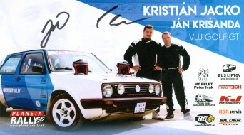 S0108 | JACKO Kristián - KRIŠANDA Ján, Volkswagen Golf II GTI
