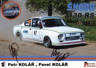 S0127 | KOLÁŘ Petr - KOLÁŘ Pavel, Škoda 130 RS
