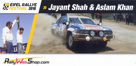 U1532 | SHAH Jayant - KHAN Aslam, Nissan 240 RS