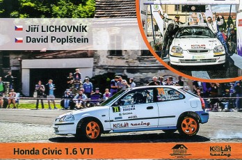 U1538 | LICHOVNÍK Jiří - POPLŠTEIN David, Honda Civic VTI