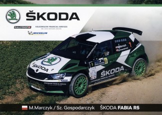 U1619 | MARCZYK Mikołaj - GOSPODARCZYK Szymon, Škoda Fabia R5
