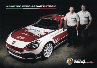 U1711 | RADA Martin - JUGAS Jaroslav, Fiat 124 Abarth Rally RGT
