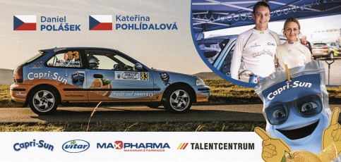 U1748 | POLÁŠEK Daniel - POHLÍDALOVÁ-PASEKOVÁ Kateřina, Honda Civic VTi