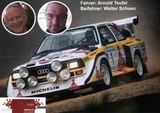 U1765 | TEUFEL Arnold - SCHUEN Walter, Audi Quattro Sport E2