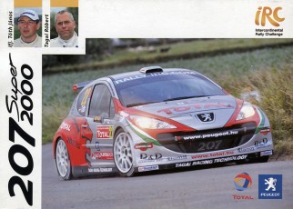 U1769 | TÓTH János ifj. - TAGAI Róbert, Peugeot 207 Super 2000