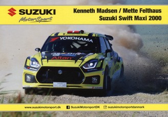 U1904 | MADSEN Kenneth - FELTHAUS Mette, Suzuki Swift Maxi 2000 Evo