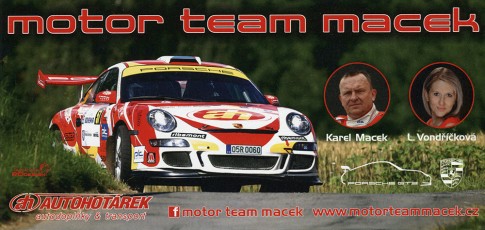 U1970 | MACEK Karel - VONDŘIČKOVÁ Lucie, Porsche 997 GT3