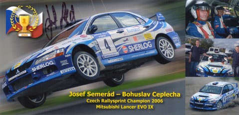 S0233 | SEMERÁD Josef - CEPLECHA Bohuslav, Mitsubishi Lancer EVO IX