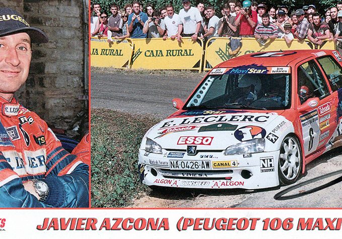 Peugeot 106 Maxi Kit Car, #6, 23. Rallye de Aviles 1999, 21,0 x 10,0 cms