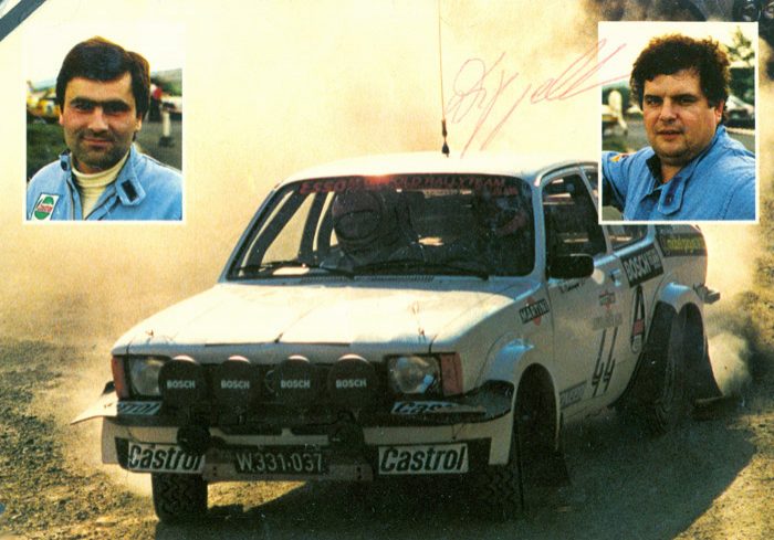Opel Kadett GT/E, #44, 3. Rally Costa Smeralda 1980, 14,5 x 10,2 cms